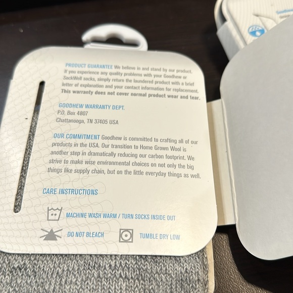 Goodhew men’s Durango lambswool alpaca wool socks in 
Grey - Picture 5 of 9